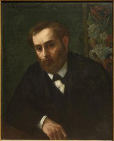 Portrait of the artist Édouard Manet (1832-1883), 1862. Creator: Legros, Alphonse (1837-1911)