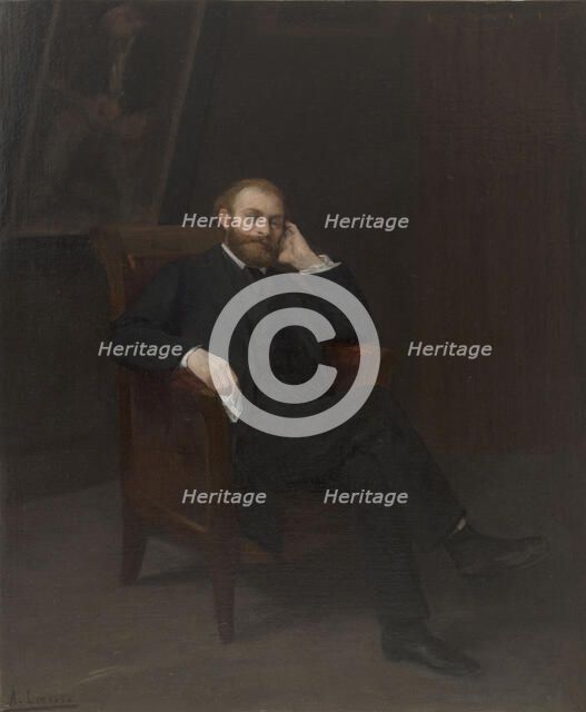Portrait of the artist Édouard Manet (1832-1883), 1863. Creator: Legros, Alphonse (1837-1911).