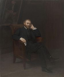 Portrait of the artist Édouard Manet (1832-1883), 1863. Creator: Legros, Alphonse (1837-1911)