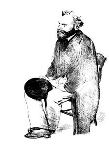 Portrait of the artist Édouard Manet, 1861. Artist: Edgar Degas