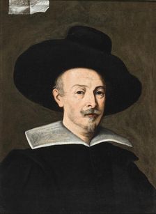 Portrait of the artist Guido Reni (1575-1642), First Half of 17th cen.. Creator: Anonymous