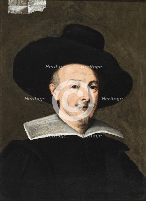 Portrait of the artist Guido Reni (1575-1642), First Half of 17th cen.. Creator: Anonymous.