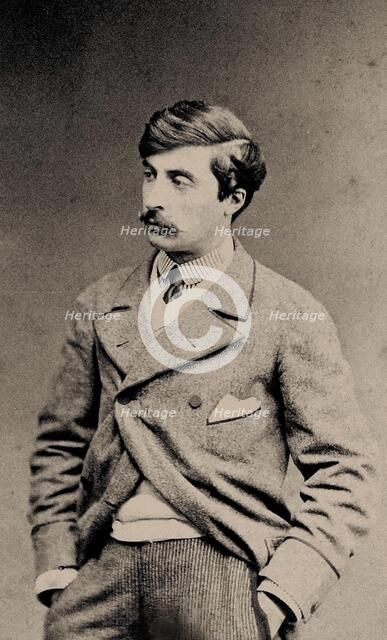 Portrait of the artist James Tissot (1836-1902) , Between 1864 and 1870. Creator: Bingham, Robert Jefferson (1824-1870).