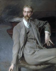 Portrait of the Artist: Lawrence Alexander Peter Harrison 1902. Artist: Giovanni Boldini