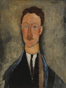 Portrait of the Artist Léopold Survage, 1918. Creator: Amadeo Modigliani
