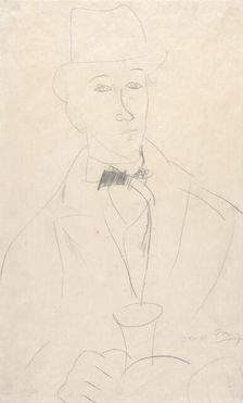 Portrait of the Artist, Othon Friesz, c1900. Creator: Amadeo Modigliani
