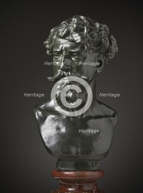 Portrait of the Artist Pierre-François-Eugène Giraud (image 1 of 4), 1862. Creator: Jean-Baptiste Carpeaux.