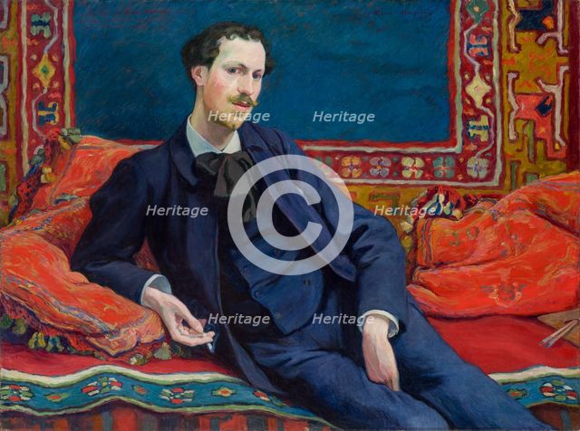 Portrait of the artist René Andreau (1870-1945), 1895. Creator: Monfreid, George-Daniel (Géo) de (1856-1929).