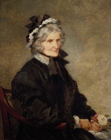 Portrait of the Artist's Mother 1874. Artist: Sir John Gilbert