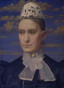 Portrait Of The Artist's Mother, 1902. Creator: Joseph Edward Southall