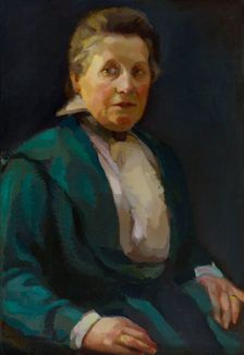 Portrait of the Artist's Mother, 1921. Creator: Eero Snellman