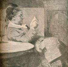 Portrait of the Artist's Mother c1912. Artist: Hans Nikolaj Hansen
