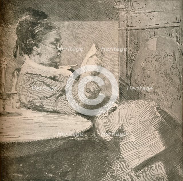 'Portrait of the Artist's Mother', c1912. Artist: Hans Nikolaj Hansen.