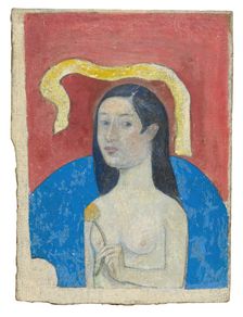 Portrait of the Artist’s Mother (Eve), 1889/90. Creator: Paul Gauguin