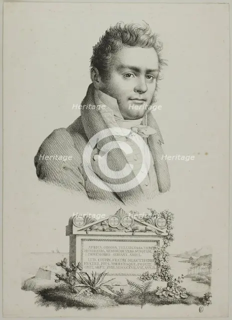 Portrait of the Artist's Brother, 1817. Creator: Coupin de la Couperie.