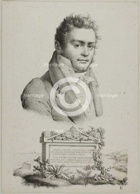 Portrait of the Artist's Brother, 1817. Creator: Coupin de la Couperie.