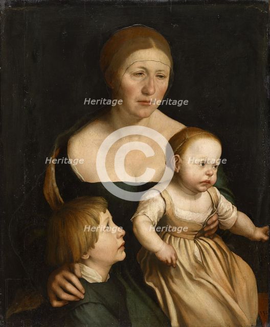 Portrait of the Artist's Family, 1528. Creator: Hans Holbein the Younger.