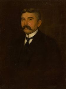 Portrait of the artist's father, 1905-1910. Creator: Emil Alexay-Olexák