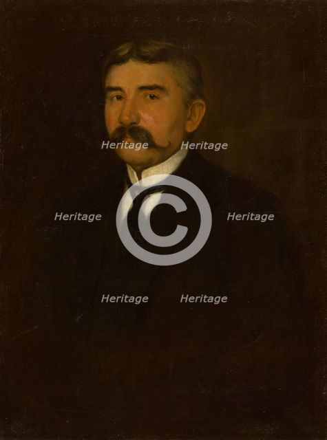 Portrait of the artist's father, 1905-1910. Creator: Emil Alexay-Olexák.