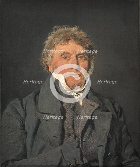 Portrait of the Artist´s Father, Master Baker Peter Berendt Kobke, 1833-1837. Creator: Christen Købke.