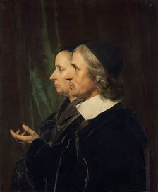 Portrait of the Artist's Parents, Salomon de Bray and Anna Westerbaen, 1664. Creator: Jan de Bray