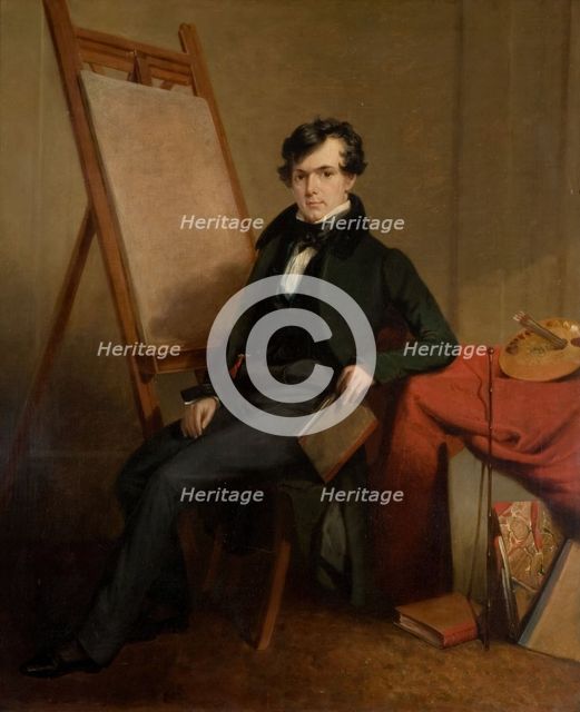 Portrait of the Artist (Self Portrait), 1826-1828. Creator: Henry Room.