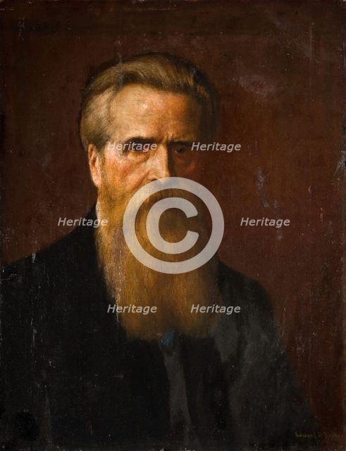 Portrait Of The Artist (Self Portrait), 1906. Creator: Edward R Taylor.
