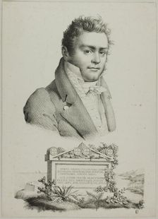 Portrait of the Artist's Brother, 1817. Creator: Coupin de la Couperie