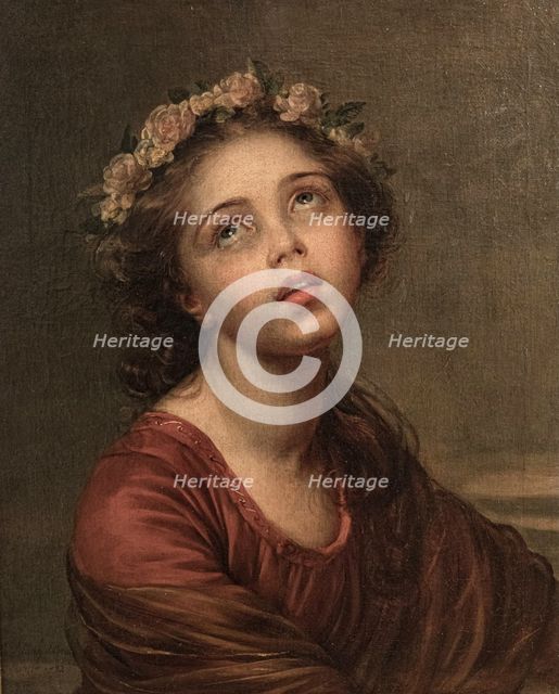 Portrait of the artist's Daughter, 1792. Creator: Vigée Le Brun, Louise Élisabeth (1755-1842).