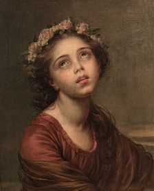Portrait of the artist's Daughter, 1792. Creator: Vigée Le Brun, Louise Élisabeth (1755-1842)