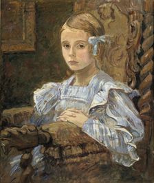 Portrait of the artist's daughter, 1906. Creator: Monfreid, George-Daniel (Géo) de (1856-1929)