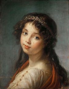 Portrait of the artist's Daughter (Jeanne-Lucie-Louise, dite Julie), 1792. Creator: Vigée Le Brun, Louise Élisabeth (1755-1842)