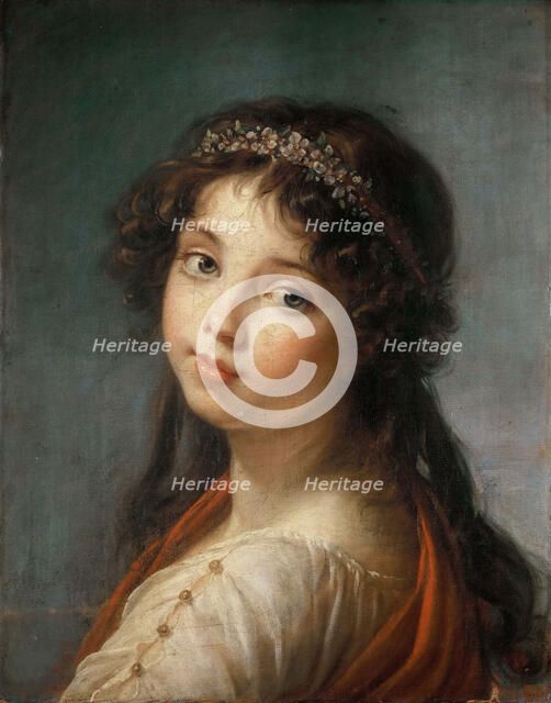 Portrait of the artist's Daughter (Jeanne-Lucie-Louise, dite Julie), 1792. Creator: Vigée Le Brun, Louise Élisabeth (1755-1842).
