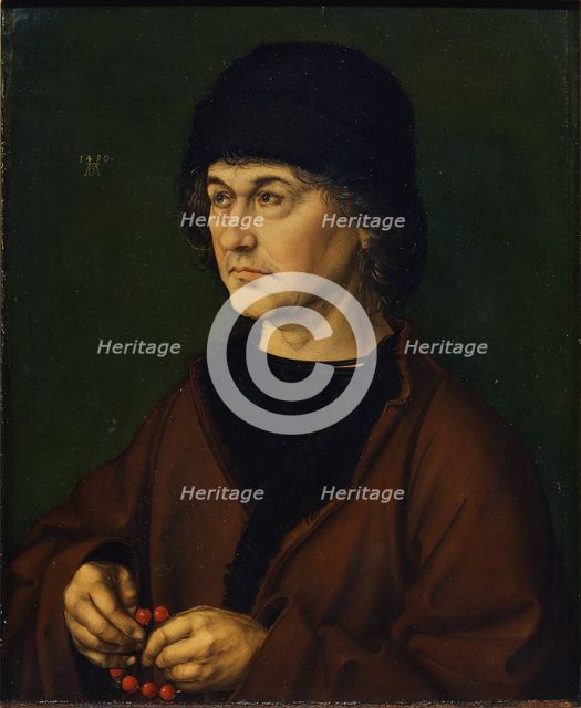 Portrait of the artist's father, 1490. Artist: Dürer, Albrecht (1471-1528)