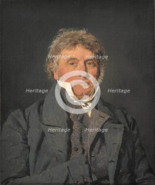 Portrait of the Artist´s Father, Master Baker Peter Berendt Kobke, 1833-1837. Creator: Christen Købke.