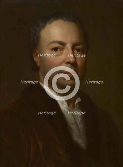 Portrait of the Artist's Father, Ismael Mengs, 1747/1748. Creator: Anton Raphael Mengs.