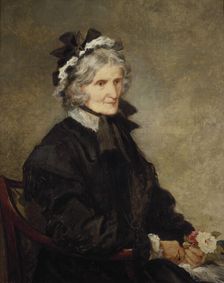 Portrait of the Artist's Mother 1874. Artist: Sir John Gilbert