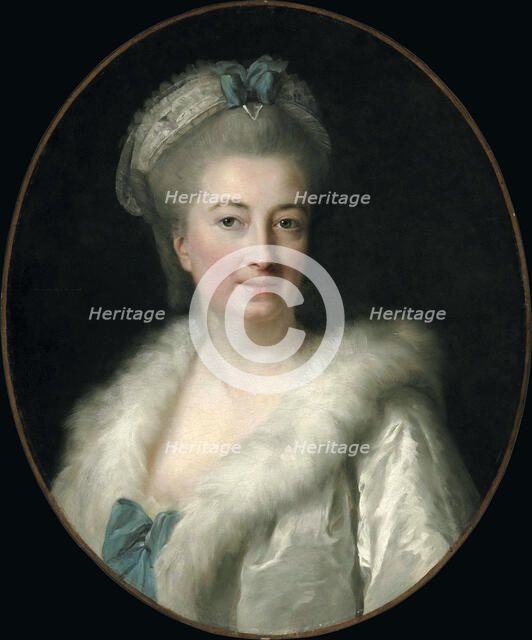 Portrait of the artist's mother, Madame Le Sèvre, née Jeanne Maissin (1728-1800), ca 1778. Creator: Vigée Le Brun, Louise Élisabeth (1755-1842).