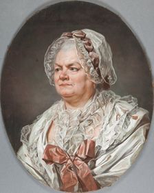 Portrait of the artist's mother, Mme Anne Ducreux née Béliard, c1760. Creator: Joseph Ducreux