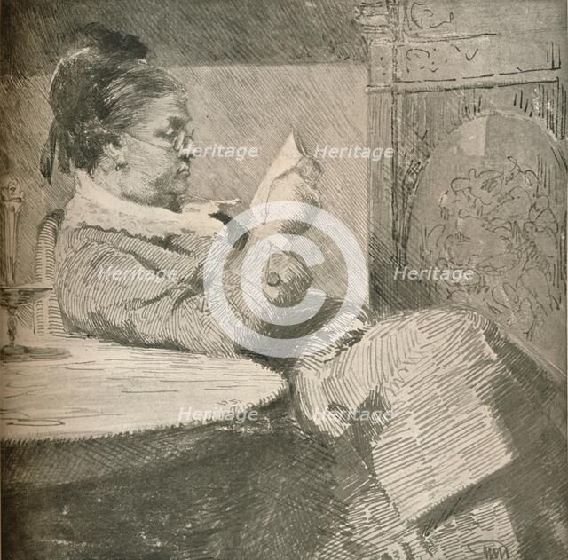 'Portrait of the Artist's Mother', c1912. Artist: Hans Nikolaj Hansen.