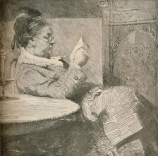 Portrait of the Artist's Mother c1912. Artist: Hans Nikolaj Hansen