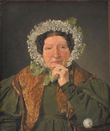 Portrait of the Artist´s Mother, Cecilia Margrethe Kobke, née Petersen, 1836. Creator: Christen Købke