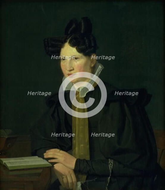 Portrait of the Artist´s Sister-in-Law, Susanne Kobke, née Ryder, 1830-1834. Creator: Christen Kobke.