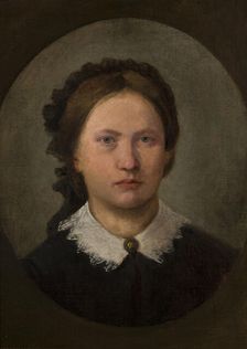 Portrait of the Artist's Sister, Karolina, 1861-1865. Creator: Aleksander Kotsis
