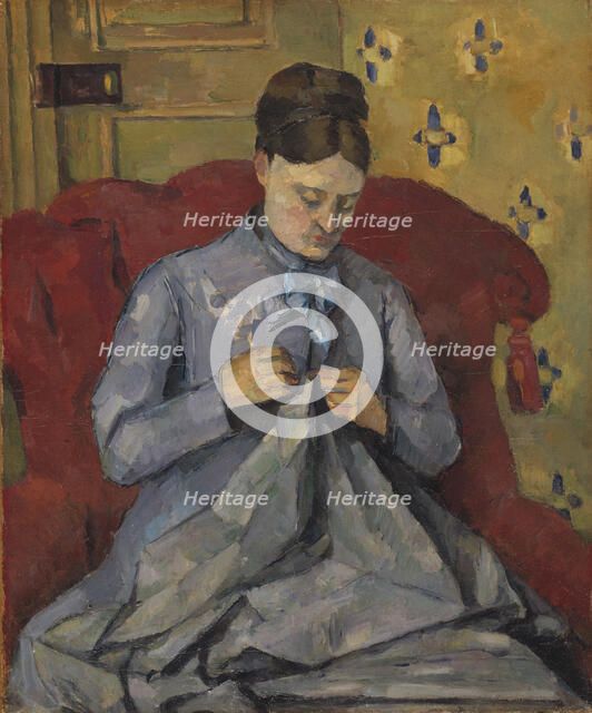 Portrait of the Artist's Wife, 1877.