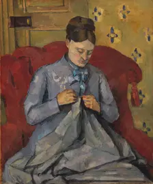 Portrait of the Artist's Wife, 1877