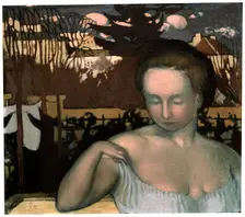 Portrait of the Artist's Wife 1893. Artist: Maurice Denis