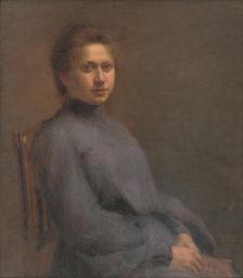 Portrait of the Artist's Wife, 1903. Creator: Elemír Halász-Hradil