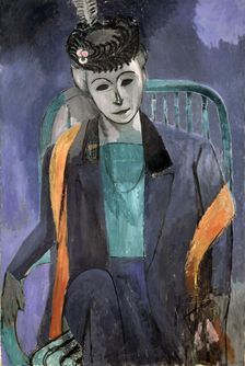 Portrait of the Artist's Wife 1913. Creator: Henri Matisse