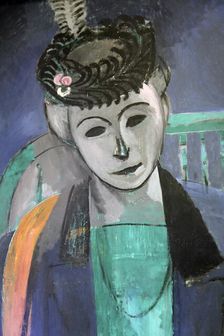 Portrait of the Artist's Wife 1913. Creator: Henri Matisse